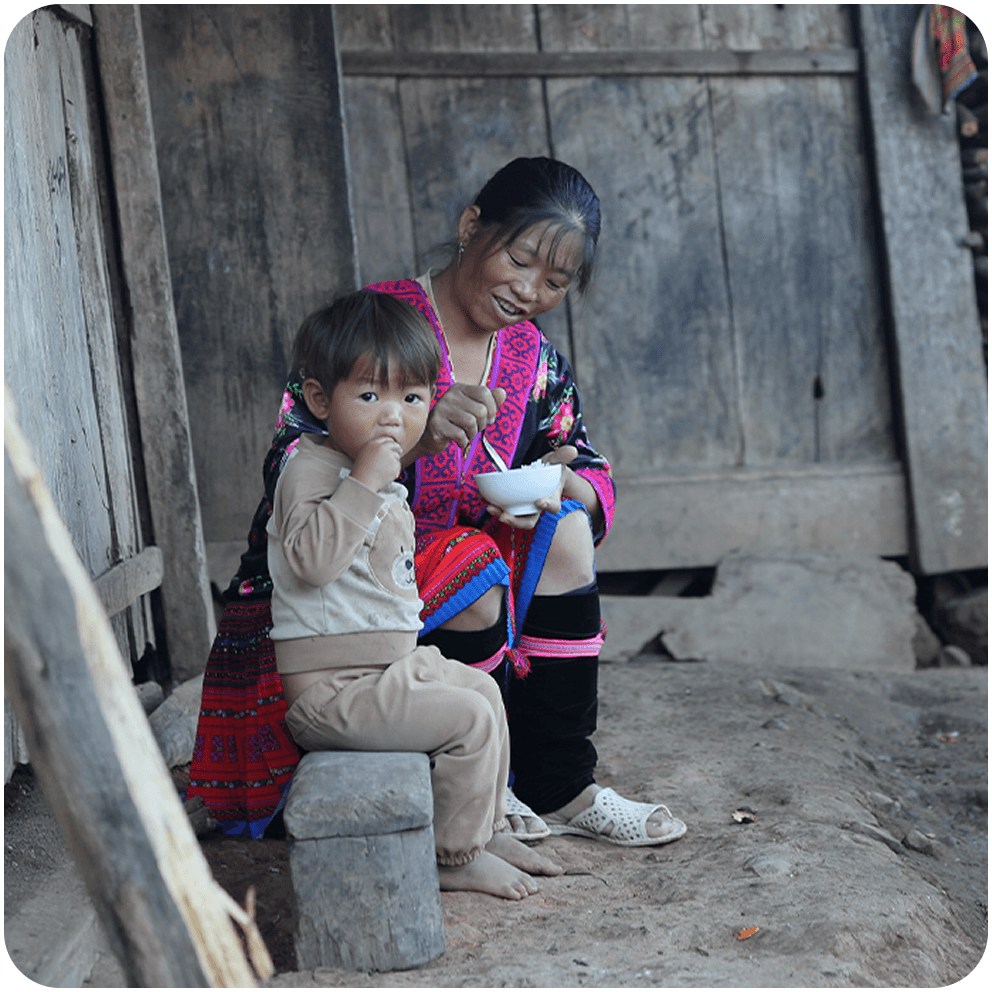 Hình ảnh các bé vùng cao Lai Châu